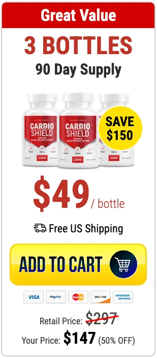 Cardio Shield 3 bottles